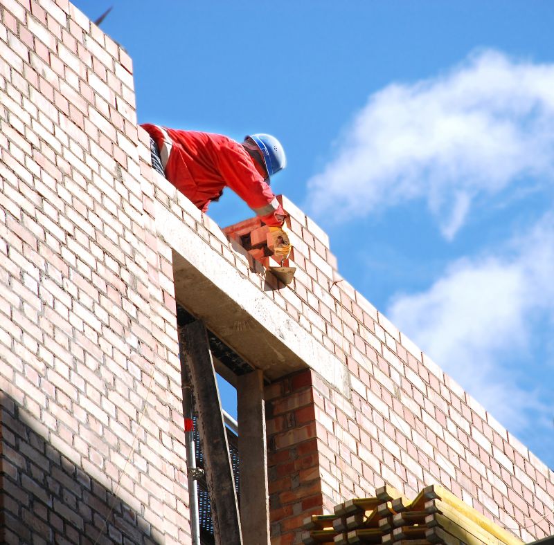 Our team working on Masonry Service projects in League City, TX