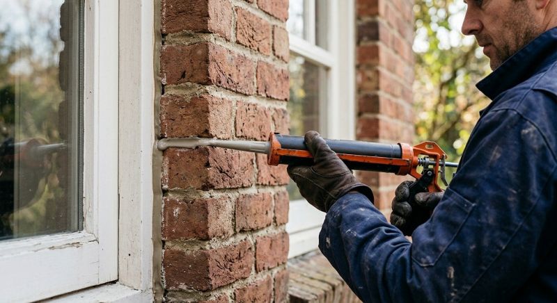 Brick Caulking in League City, TX