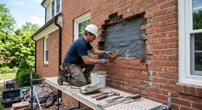 Brick Flatwork Repair in La Marque, TX