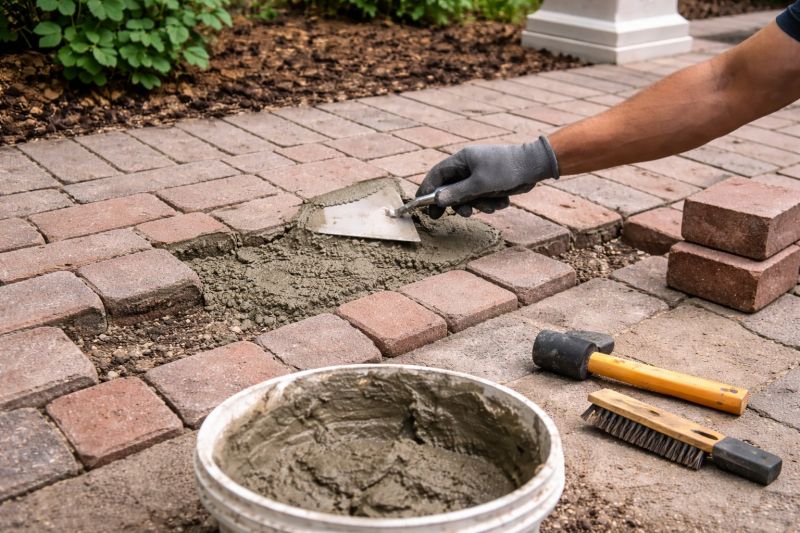 Brick Flatwork Repair in South Houston, TX