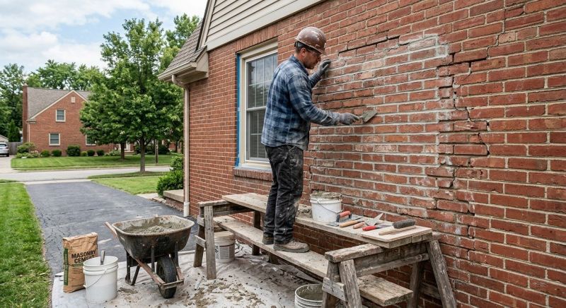 Brick Masonry Repair in Deer Park, TX
