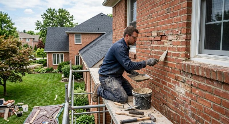 Brick Masonry Restoration in League City, TX
