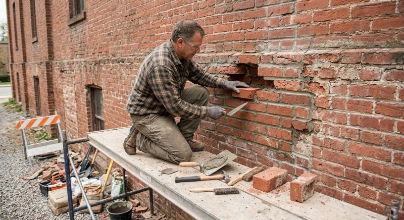 Brick Repair in League City, TX