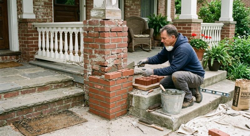 Brick Repair in Manvel, TX