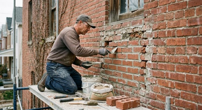Brick Repair in Santa Fe, TX