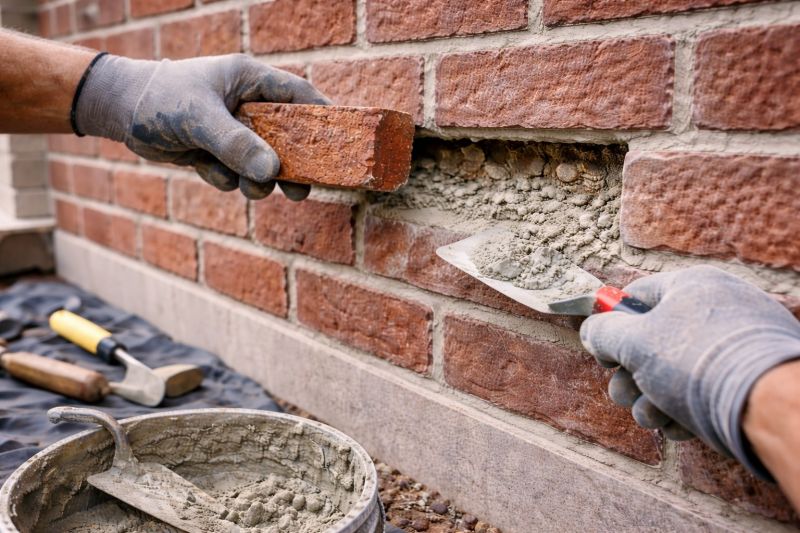 Brick Stairs Repair in South Houston, TX