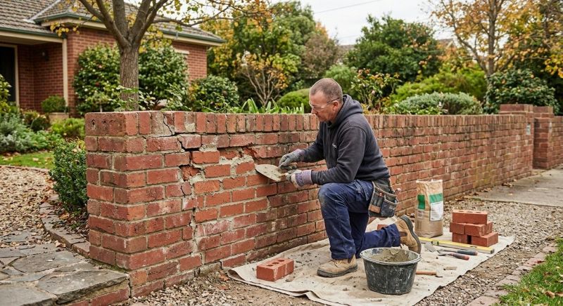 Brick Wall Repair in Brazoria County, TX