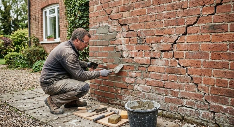 Brick Wall Repair in Friendswood, TX