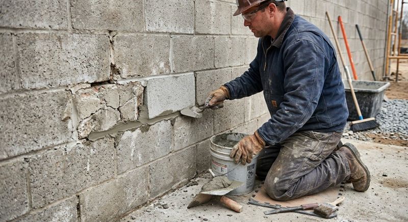 Brick Wall Repair in Pasadena, TX