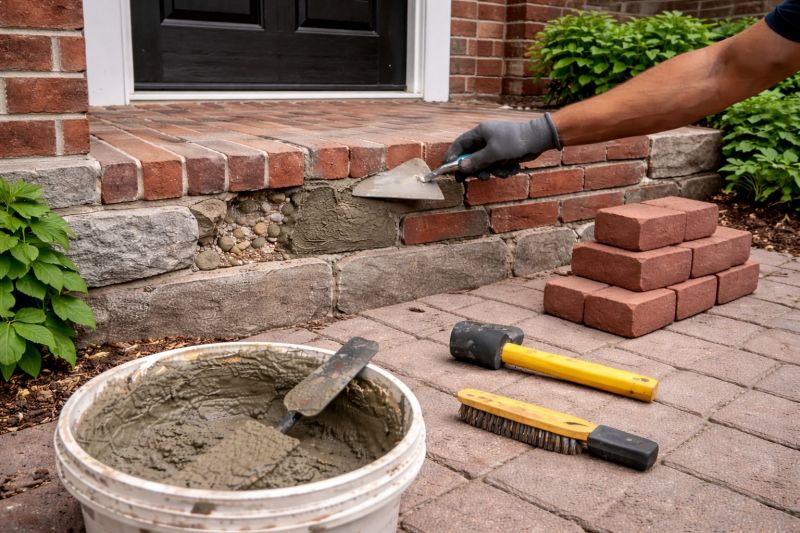Masonry Repair in Highlands, TX
