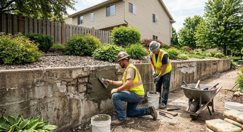 Retaining Wall Repair in League City, TX