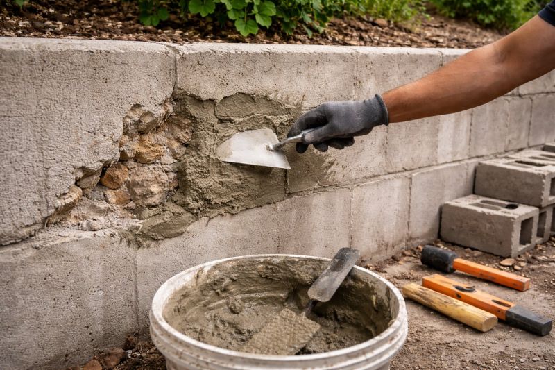 Retaining Wall Repair in Manvel, TX