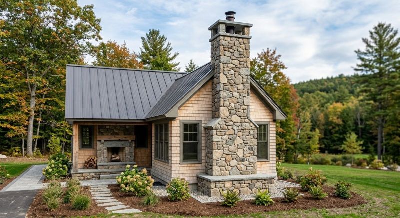 Stone Chimney Installation in Alvin, TX
