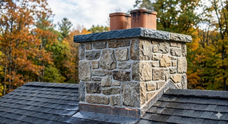 Stone Chimney Installation in Deer Park, TX
