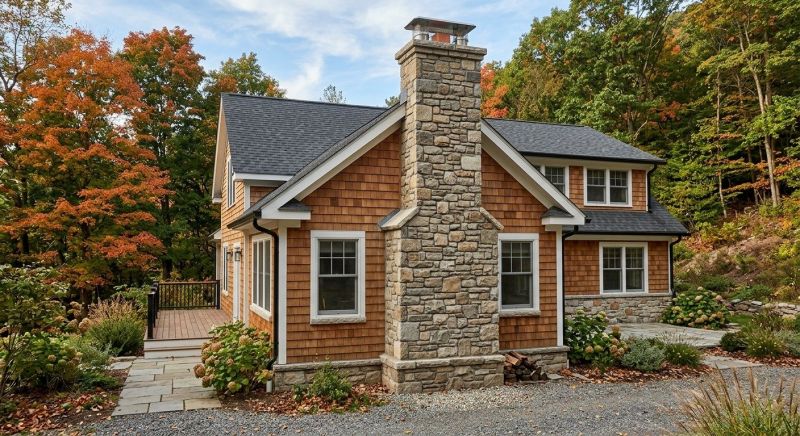 Stone Chimney Installation in Manvel, TX