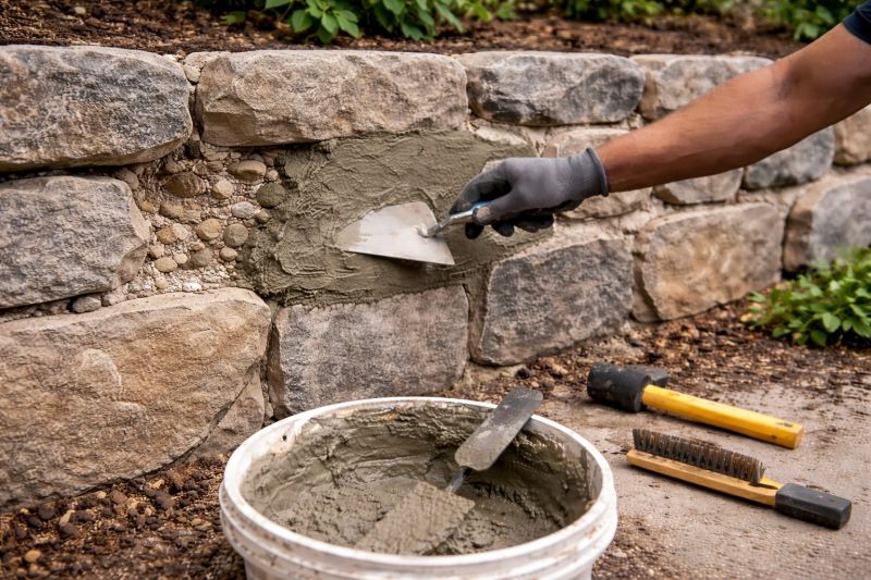 Stonework Repair in Brazoria County, TX