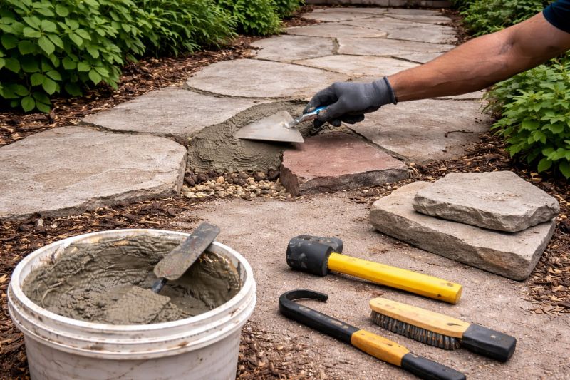 Stonework Repair in Santa Fe, TX